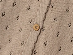 Lil Atelier etherea strik cardigan